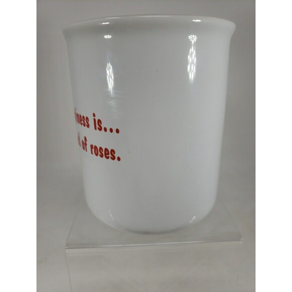 Disney Store Winnie the Pooh Coffee Mug Yellow Roses Large White & Orange 16 oz - Picture 8 of 14